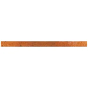 10 pack Antiek 0.47 in. x 7.87 in. Glossy Red Ceramic Pencil Tile Trims (0.7 sq ft/case)