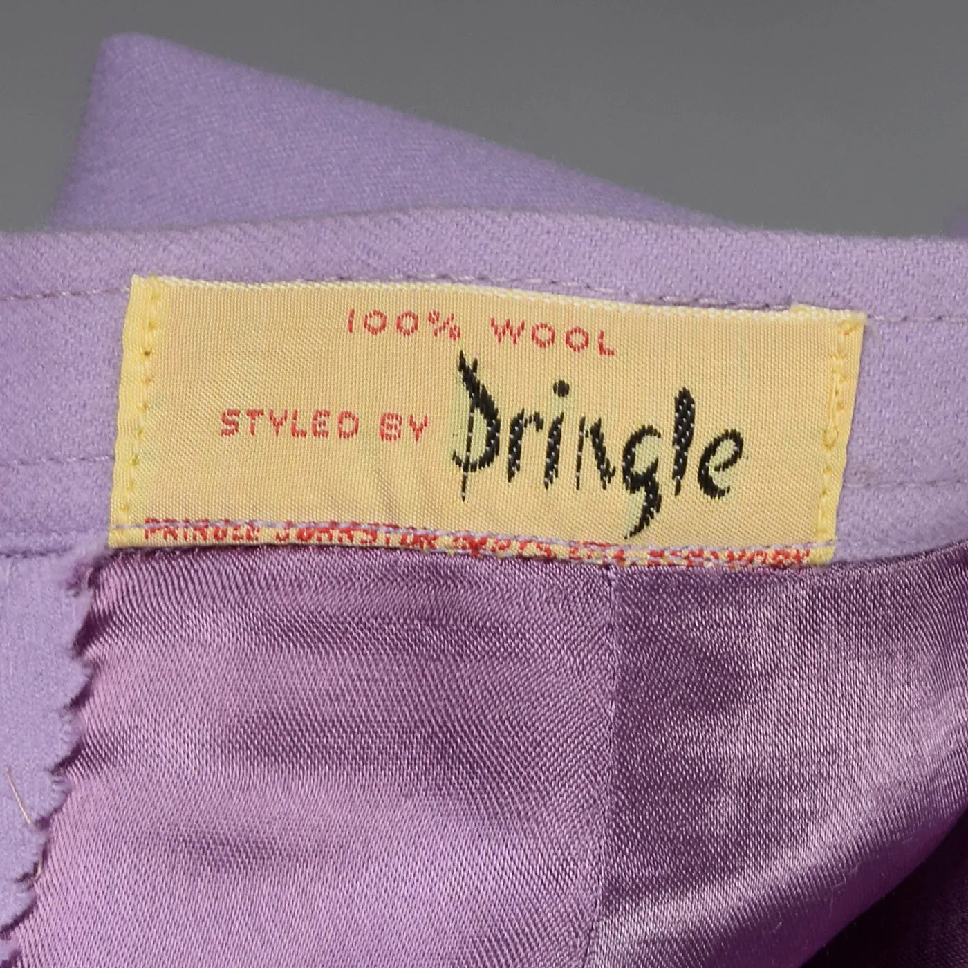 1950s Lavender Pencil Skirt