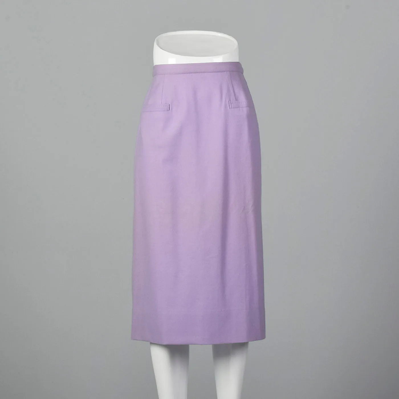 1950s Lavender Pencil Skirt