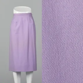 1950s Lavender Pencil Skirt