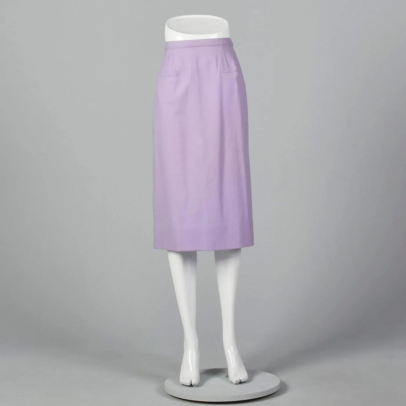 1950s Lavender Pencil Skirt