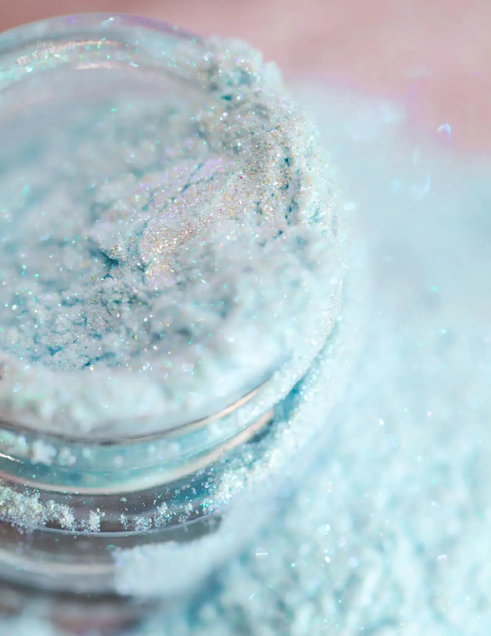 #28 Light Blue Eyeshadow Glitter