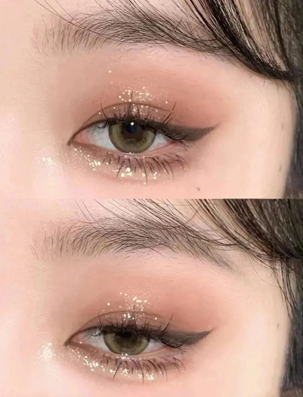 9-Color Eyeshadow Palette Rose Pink Color Pearly Matte Glitter Cosmetics Shiny Eye Shadow Long-lasting Eye Makeup