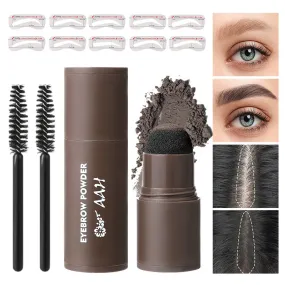 AAH-4 Colors waterproof and sweat-proof eyebrow powder/hairline powder