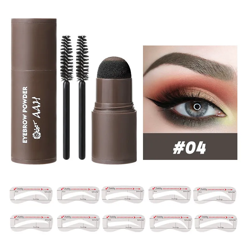 AAH-4 Colors waterproof and sweat-proof eyebrow powder/hairline powder