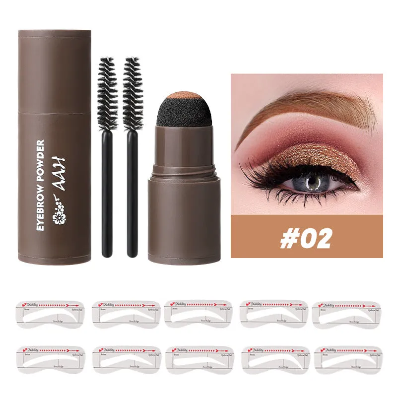 AAH-4 Colors waterproof and sweat-proof eyebrow powder/hairline powder