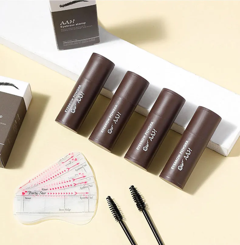 AAH-4 Colors waterproof and sweat-proof eyebrow powder/hairline powder