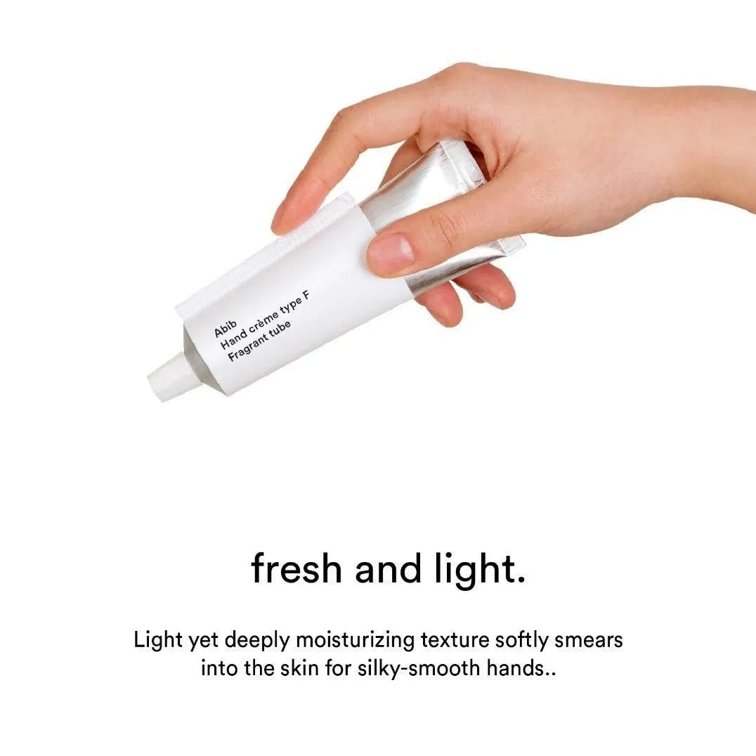 Abib Hand Crème Type F Fragrant Tube #SCENTLESS 50ml