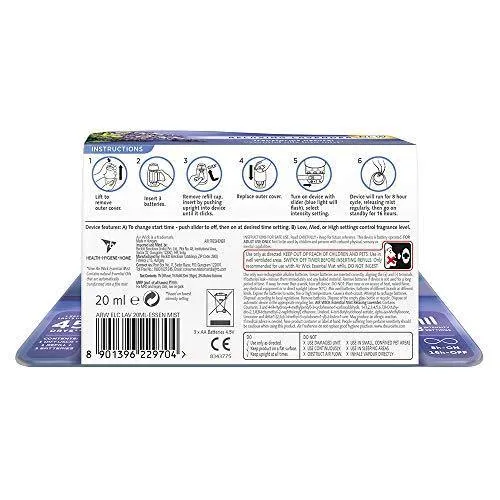 Airwick Essential Mist Automatic Fragrance Mist Diffuser Kit (Machine   Relaxing Lavender refill - 20 ml)