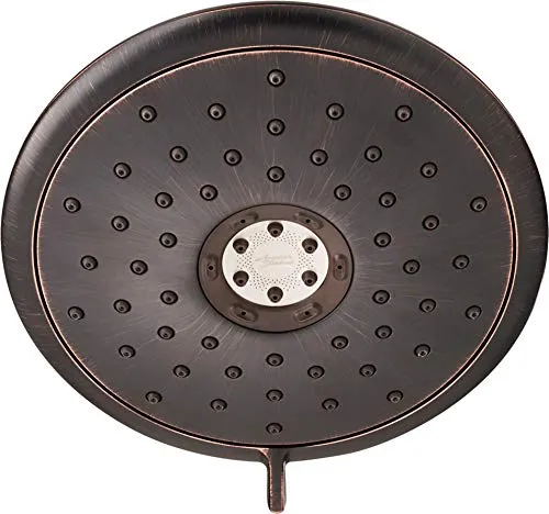 American Standard 9038074.295 Spectra Fixed 4-Function Adjustable Shower Head 7-inch 1.8 GPM, Brushed Nickel