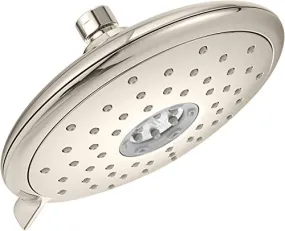 American Standard 9038074.295 Spectra Fixed 4-Function Adjustable Shower Head 7-inch 1.8 GPM, Brushed Nickel