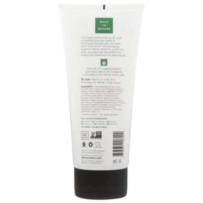 Andalou Naturals - MEN Invigorating Body Wash