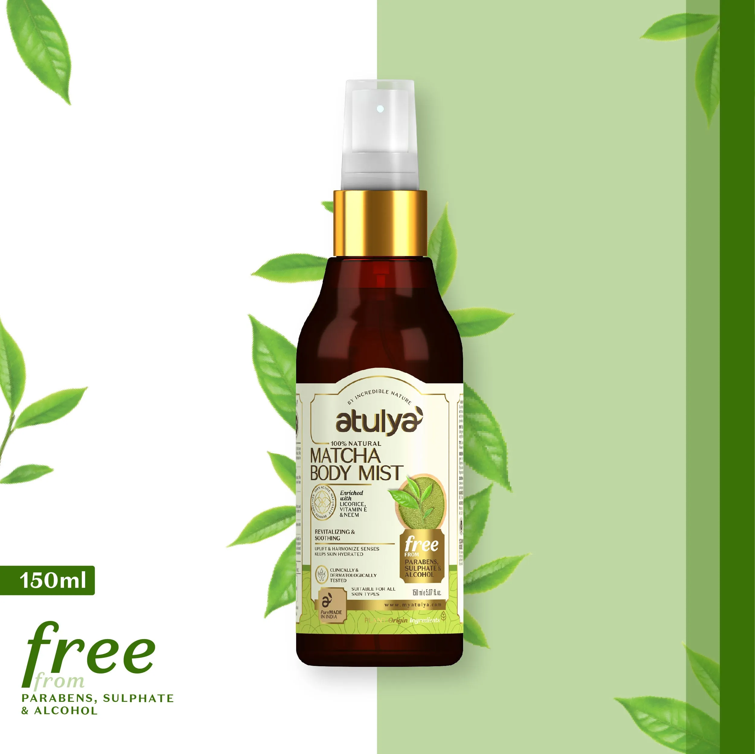 atulya Matcha Body Mist