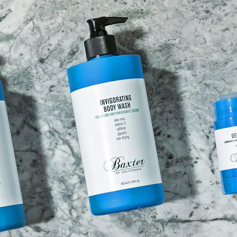 Baxter Of California Invigorating Italian Lime & Pomegranate Essence body wash 473ml
