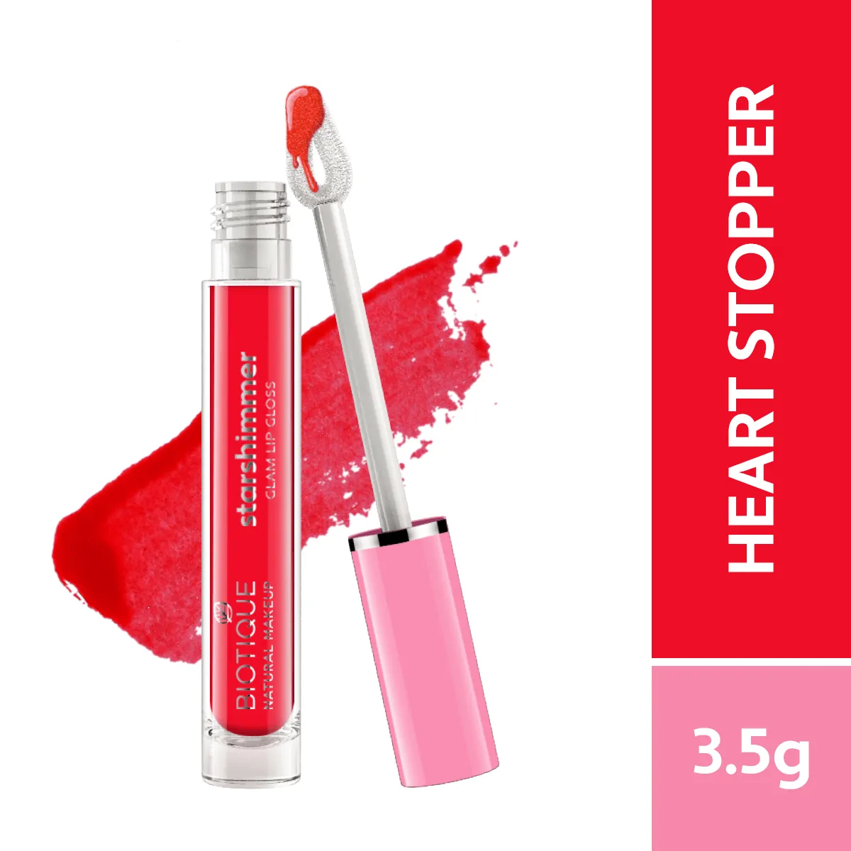 Biotique Natural Makeup Starshimmer Glam Lipgloss- 3.5g