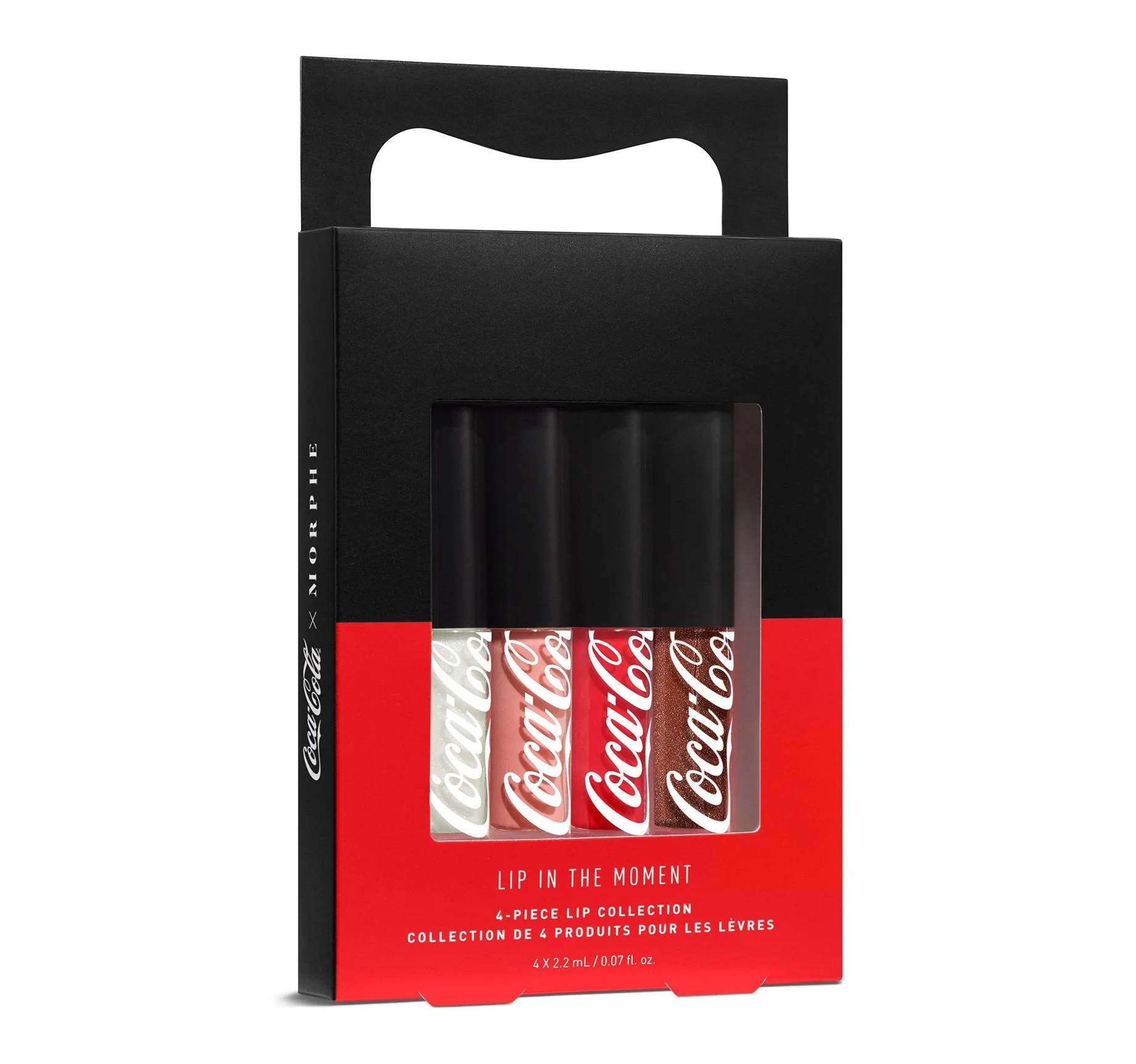 COCA-COLA X MORPHE LIP IN THE MOMENT LIP COLLECTION
