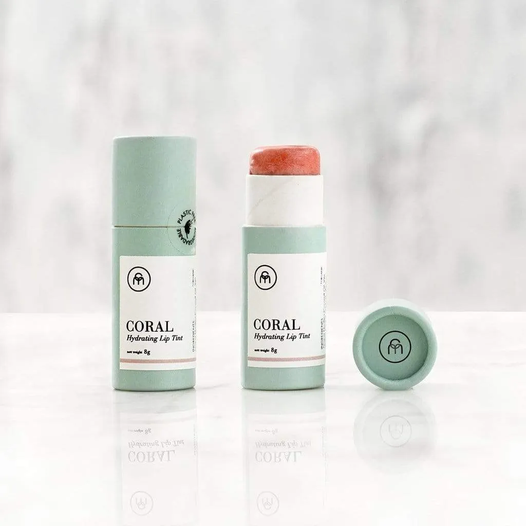 Coloured Lip Balm (Coral)