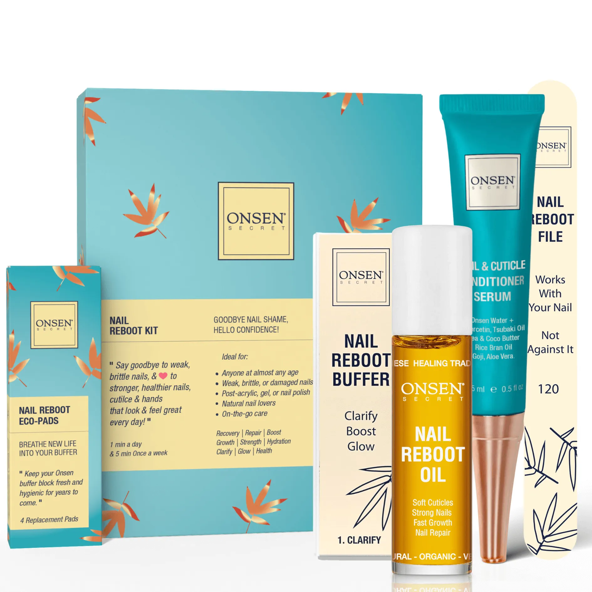 Complete Reboot - Nail Strengthening Oil & Serum Kit
