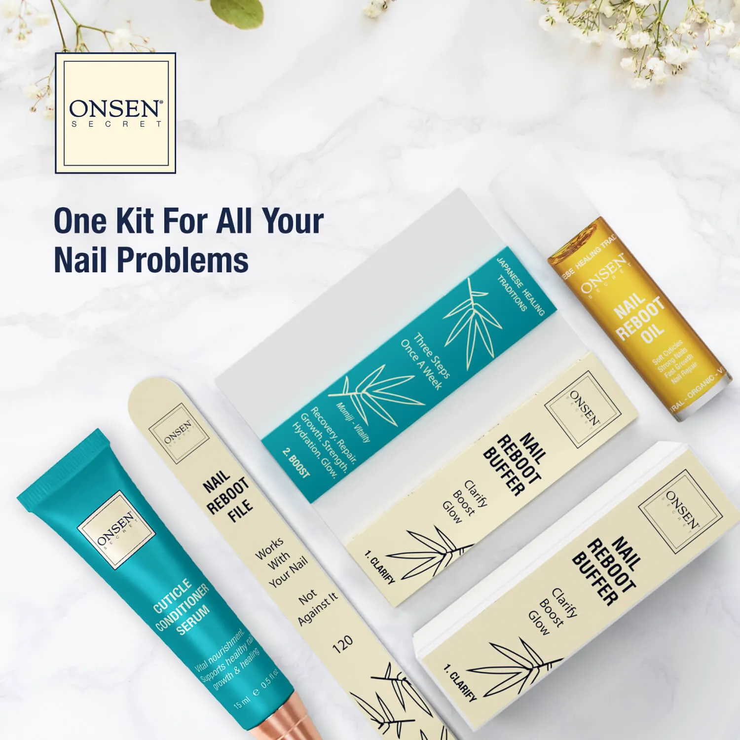 Complete Reboot - Nail Strengthening Oil & Serum Kit