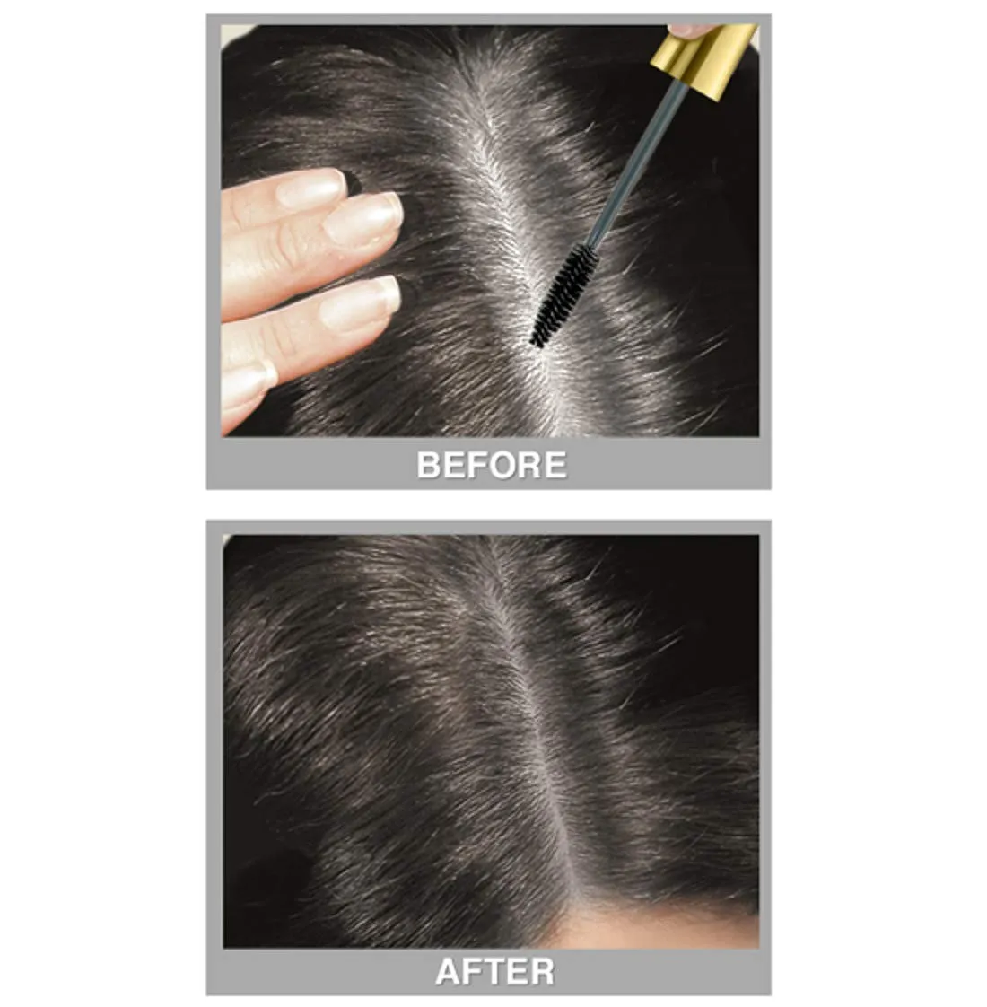 Cover Your Gray Waterproof Brush-in Wand - Light Brown/Blonde