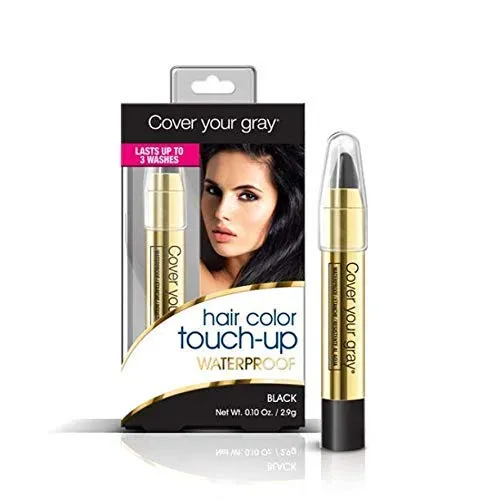 Cover Your Gray Waterproof Hair Color Touch-Up Pencil - Black