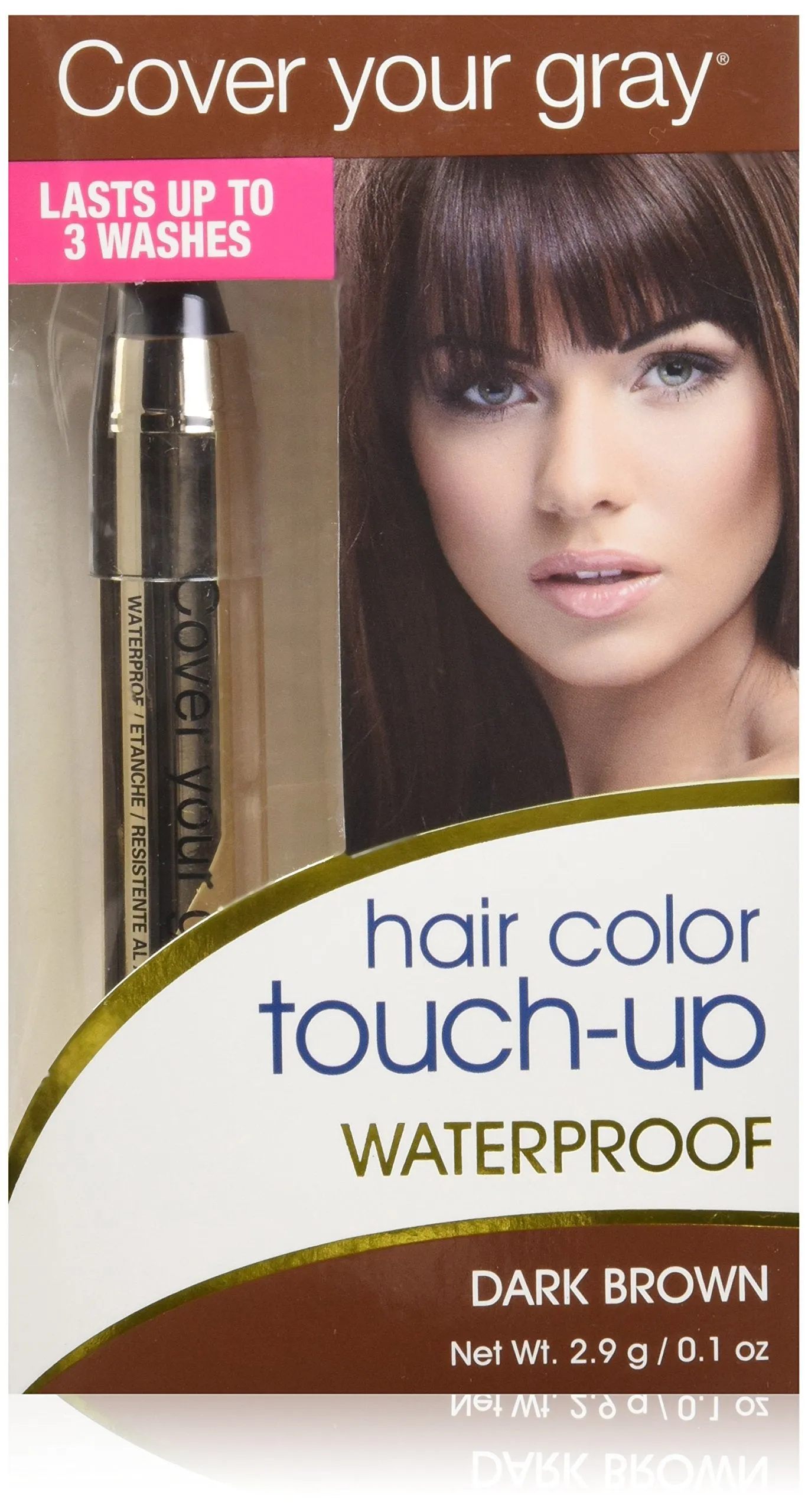 Cover Your Gray Waterproof Hair Color Touch-Up Pencil - Dark Brown