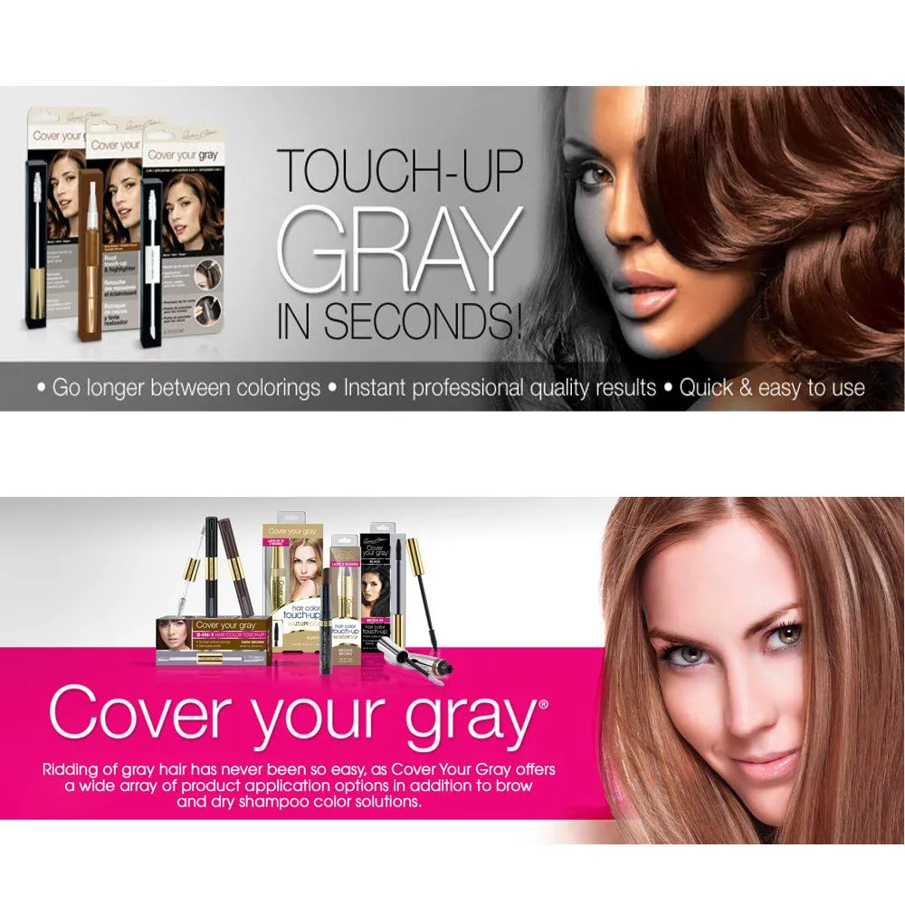 Cover Your Gray Waterproof Root Touch-Up Medium Brown