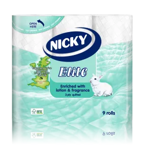 Elite 9 Pack Toilet Paper