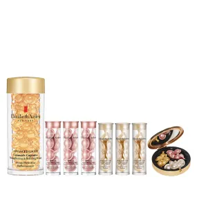 Elizabeth Arden Advanced Light Ceramide Capsules Strengthening & Refining Serum 60   7pc Gift set