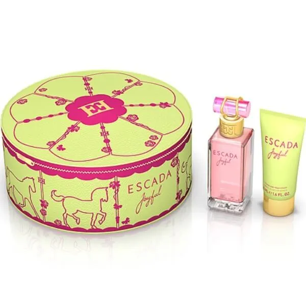 Escada Joyful Gift Set 50ml EDP   50ml Body Lotion