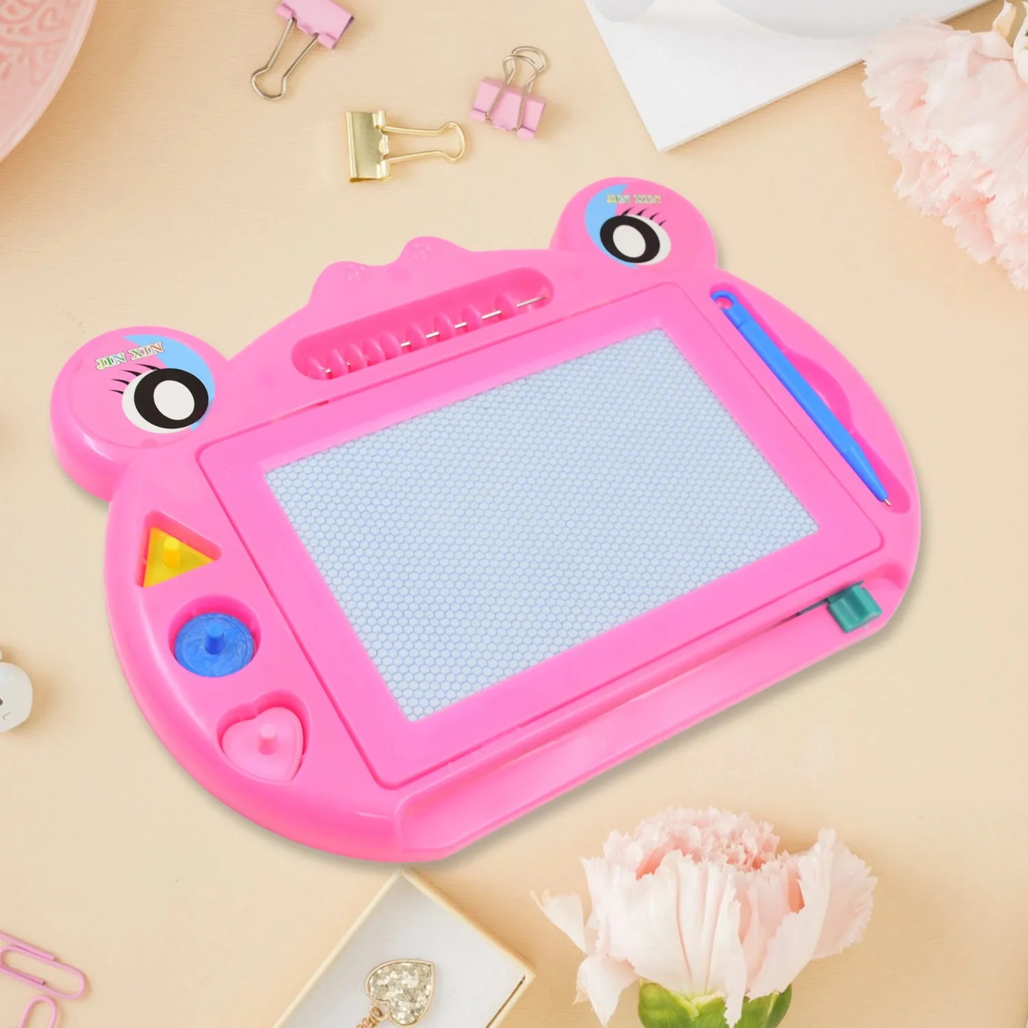 Frog Design Magic Sketch Slate for Kids (1 Pc)