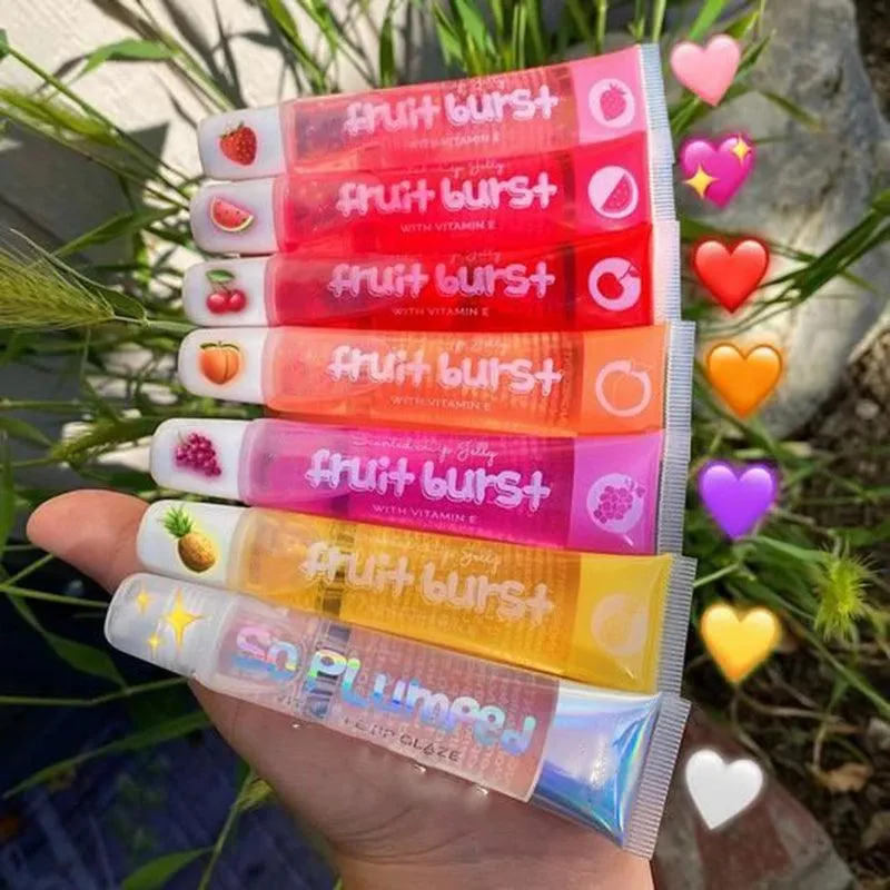 Fruit Burst Lip Oil: Revitalize Lips with Plumping Vitamin E Gloss