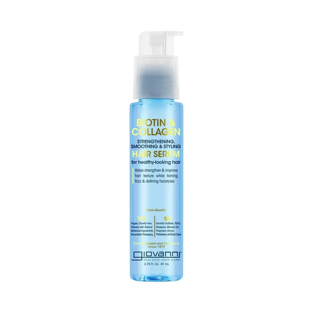 GIOVANNI Hair Serum Biotin & Collagen Strengthening 81ml