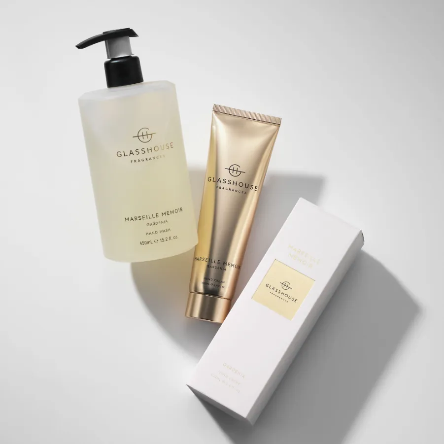 Glasshouse Lotion/Hand Wash Set - Marseille Memoir
