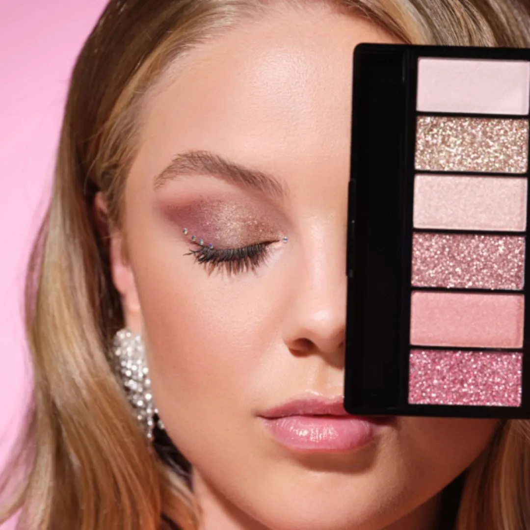 Glittery Eyeshadow Palette (2 Colours)