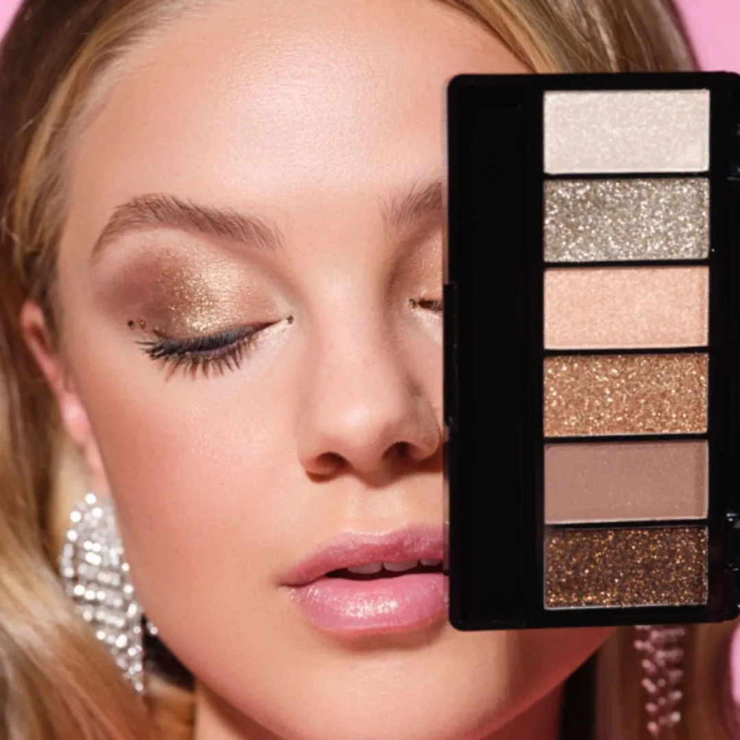 Glittery Eyeshadow Palette (2 Colours)