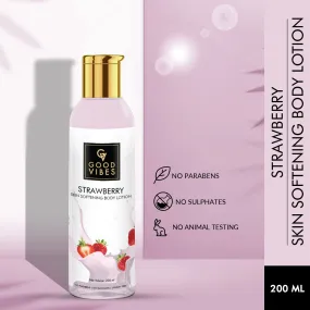 Good Vibes Skin Softening Body Lotion - Strawberry (200 ml)