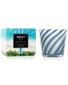 Gray Malin Ocean Mist and Sea Salt 3-Wick Candle
