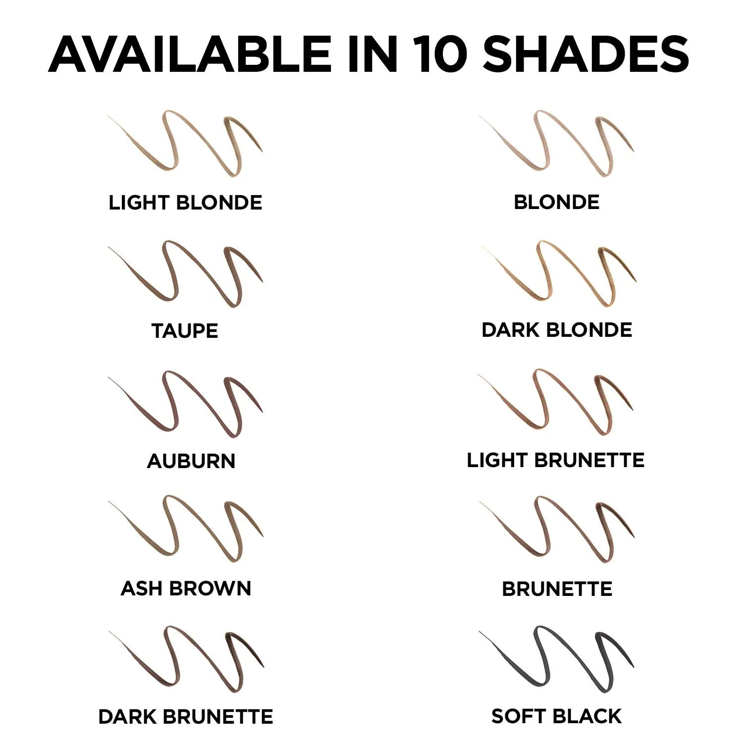 L'Oreal Paris Makeup Brow Stylist Definer Waterproof Eyebrow Pencil, Ultra-Fine Mechanical Pencil, Draws Tiny Brow Hairs and Fills in Sparse Areas and Gaps, Brunette, 0.003 Ounce (1 Count)