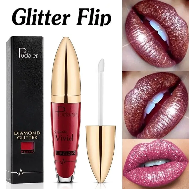 Marcy Matte Glitter Liquid Lip Gloss