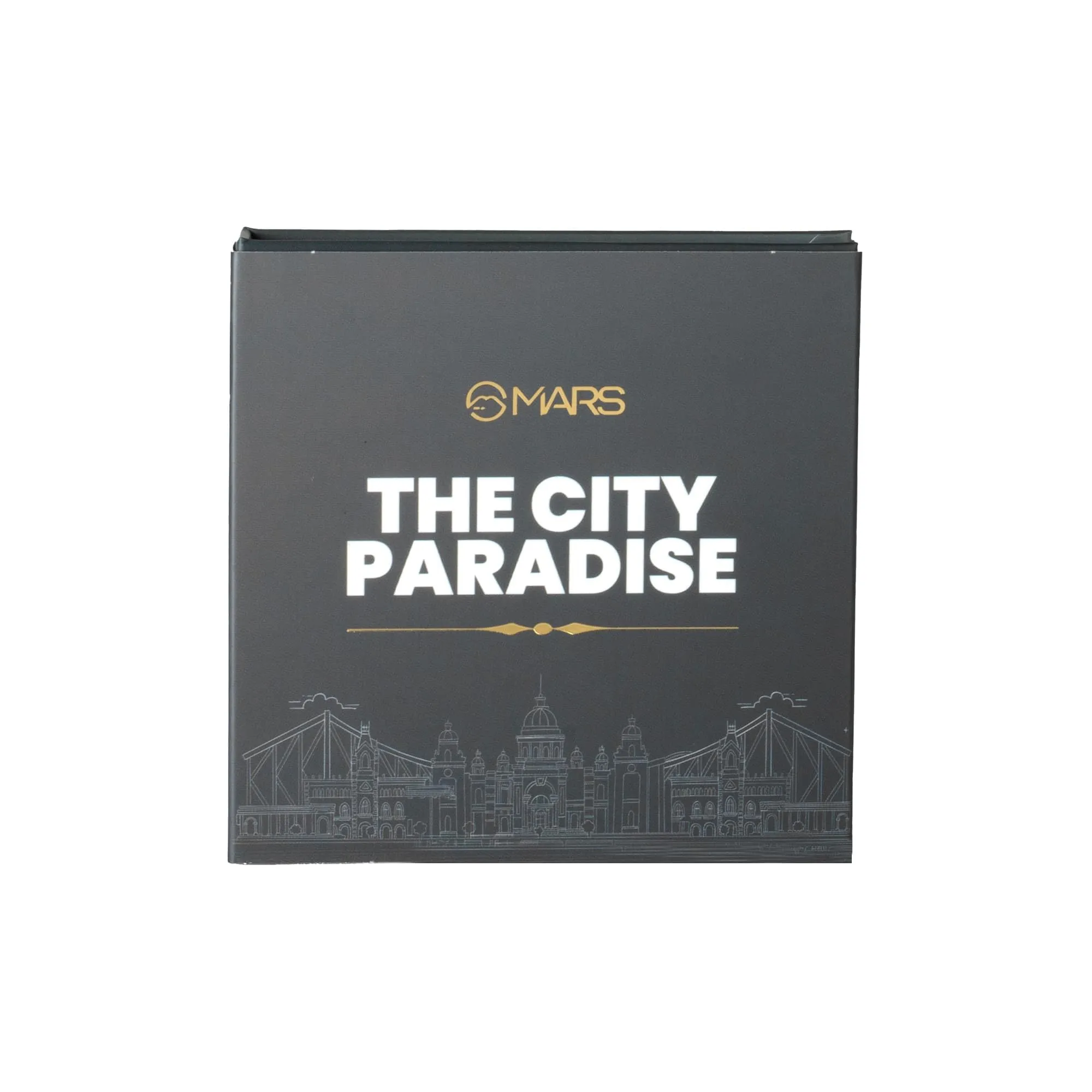 MARS The City Paradise Makeup Kit | Highly Pigmented and Blendable | 9 Eyeshadow Palette with 1 Highlighter, Blusher, Bronzer & Compact Powder each (16.0 gm) (04-Kolkata)