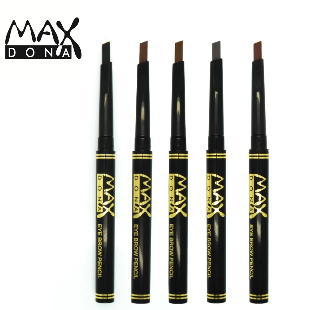 Maxdona Retractable Eyebrow Pencil &amp; Glamza Eyebrow Stencil Pack – Free UK Postage