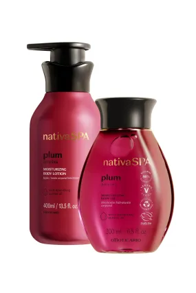 Nativa SPA Plum Body Lotion & Oil Set