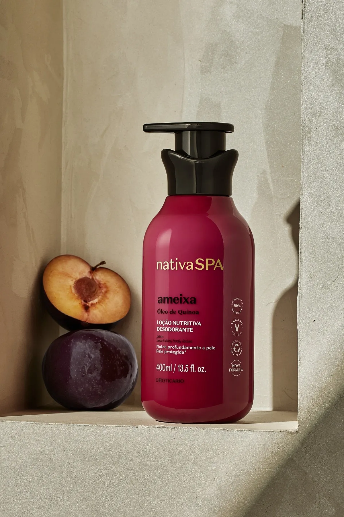 Nativa SPA Plum Body Lotion & Oil Set