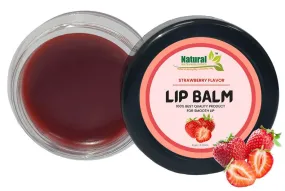 Natural Health and Herbal products Fruit-Infused Lip Care: Strawberry Flavor Maroon Tinted Bright Lips Long Lasting 12 Hrs Miniaturization, Long Lasting, Romantic, Kissable, Smooth Enriched, Care- 8g