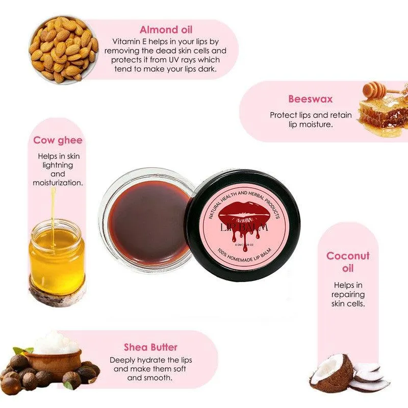 Natural Health and Herbal products Kissable Strawberry Lip Love: Nourish Your Lips Twist Bright Lips with 12 Hours 12 Hrs Miniaturization, Long Lasting, Romantic, Kissable, Smooth Enriched, Care- 8g