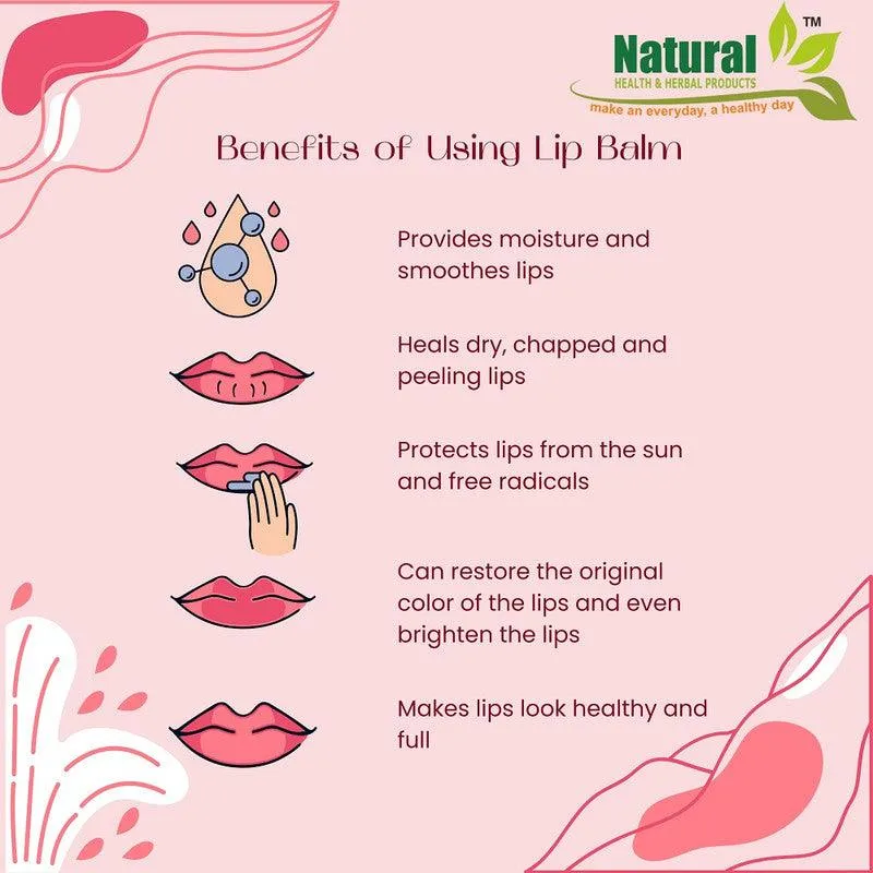 Natural Health and Herbal products Tangy Chocolate Temptation Lip Soother Natural Goodness Good Morning Lips Sticks Soft Lips | 12 Hrs Miniaturization | Long Lasting | Romantic Lips| Kissable Lips- 8g