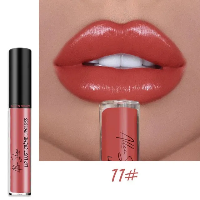 Nude Shiny  Glitter Shimmer Moisturizing Lip Gloss Lipstick