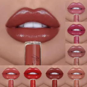 Nude Shiny  Glitter Shimmer Moisturizing Lip Gloss Lipstick