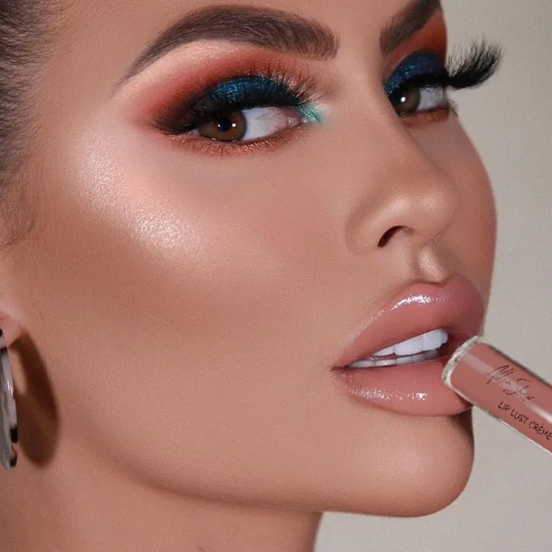 Nude Shiny  Glitter Shimmer Moisturizing Lip Gloss Lipstick